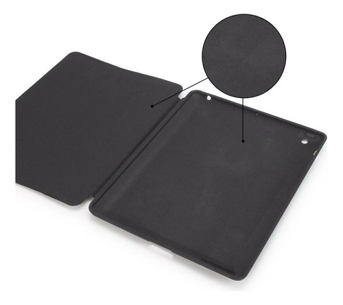 Capa Smart Case iPad Preto Black Piano Varios Modelos