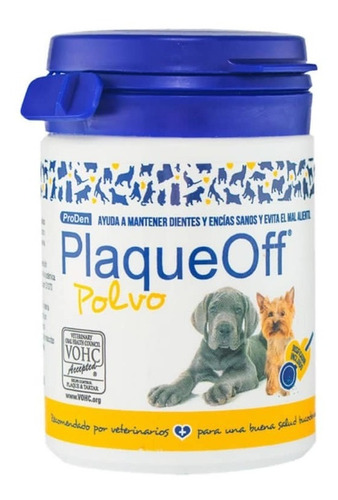 Plaqueoff En Polvo 40gr Perro - Cuidado Dental Sin Cepillado