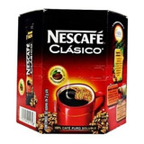 Café Nescafé Clasico Tipo Soluble Con 50 Sobres De 2 Grs