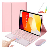 Capa Com Teclado+mouse+caneta Para Xiaomi Redmi Pad Se 11  R