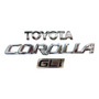 Kit Emblema Corolla Gli 2003 2004 2005 2006 2007 Genericos VOLKSWAGEN GLI