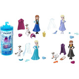 Boneca Frozen Snow Color Reveal Surpresa - Pó Da Neve Hmb83