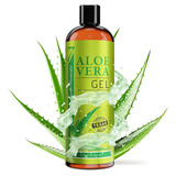Gel Orgánico De Aloe Vera 100 Aloe Puro De Planta De A...