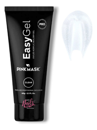 Pink Mask Easy Gel 60 G. Polygel Uv Led