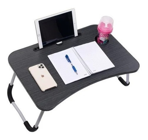 Mesa Portátil Dobrável P/ Notebook Cama Home Office Refeição