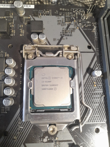 Intel Core I3 9100f + Placa Mãe  Asus Prime H310m-e 