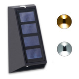 Lámpara Solar Led Elegante Decoración Exterior (kit 2 Pzs)