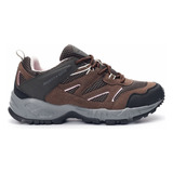 Zapatillas Montagne Fire T3 Color Marrón - Adulto 38 Ar