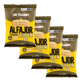 Alfajor Dr Peanut 55g Pasta Amendoim - 4un Sabor Leite Em Pó