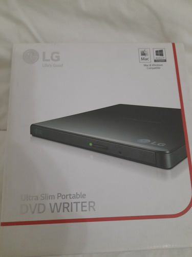 Dvd Writer Ultra Slim Portable LG Sin Uso!!