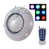 Bala Sumergible Rgb Led Para Piscina Y Jacuzi 24w + Control