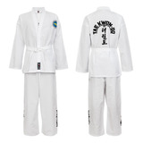 Dobok Taekwondo Itf Shiai Talles 0 A 2 Uniforme Traje