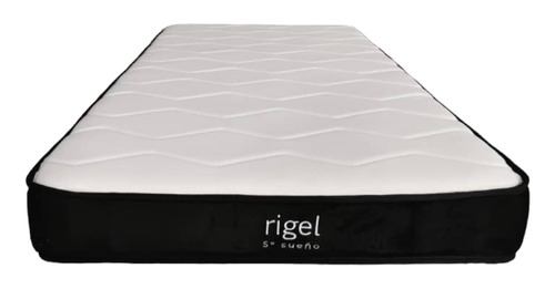 Colchon 1 Plaza Resortes Pocket Rigel- 5° Sueño 190x90x17 Cm