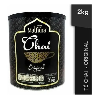 Te Chai Sabor Original Mathura 2kg Mezcla En Polvo | Meses sin interés