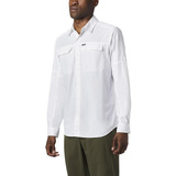 Camisa Hombre Silver Ridge 2 Long Blanco Columbia