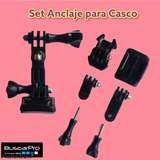 Kit De Accesorio Anclaje Para Casco Gopro