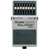 Pedal Ecualizador De Bajo Boss Geb7 Bass Equalizer