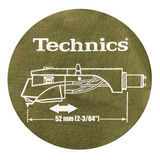 Technics Slipmat Paño P/ Bandeja De Vinilo X2u Discos Dj