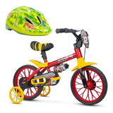 Bicicleta Infantil Aro 12 Motor + Capacete Absolute Kids Tamanho Do Quadro Único