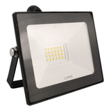 Reflector Led 20w Interior / Exterior Color De La Carcasa Negro