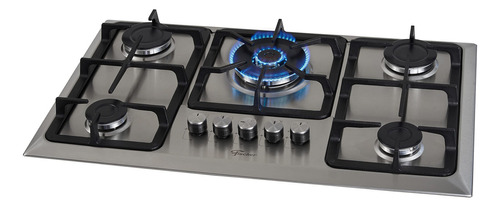 Fogão Cooktop Gás Fischer Inox 5 Bocas 127v/220v 23678-54121