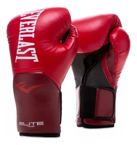  Guantes Boxeo Everlast Elite Pro Style 12oz  Paseo Sports 