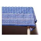 Mantel Rectangular 270x150 Azul Mirror India Be Pineapple