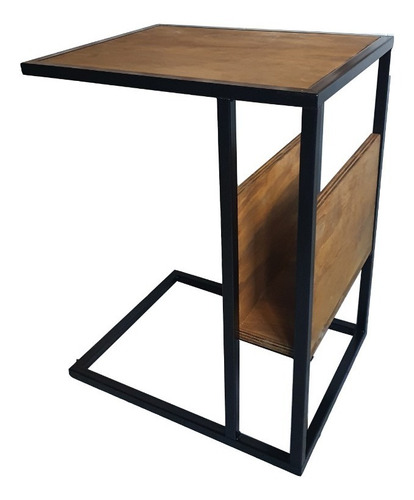 Mesa Lateral Arrime Desayuno Industrial Home Office 50x40x65