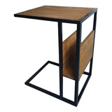 Mesa Lateral Arrime Desayuno Industrial Home Office 50x40x65