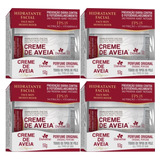 4 Hidratante Facial Creme De Aveia Classico 50g Davene