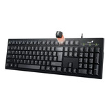 Teclado Usb Genius Kb-100 Black Español C/cable Inteligente