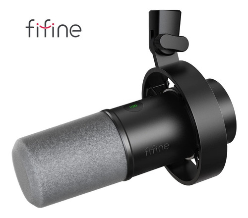 Microfone Dinâmico Fifine K688, Usb, Xlr, Gravação, Podcast