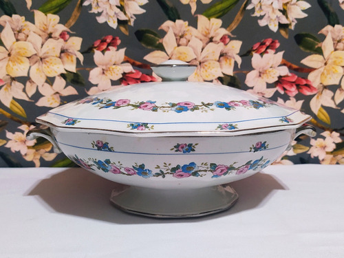 Guisera De Porcelana Limoges Bernardaud Estilo Art Deco