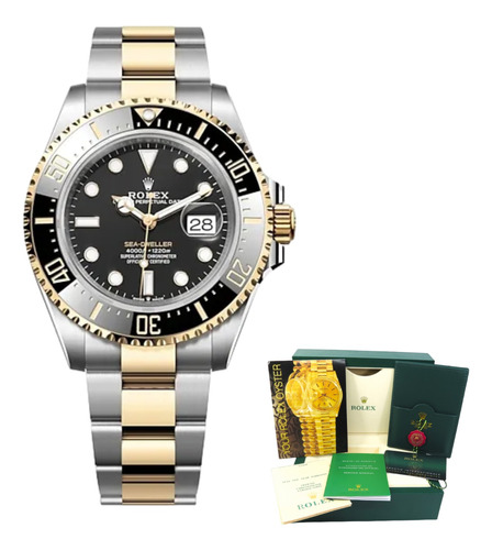 Relógio Rolex Oyster Perpetual Submariner Date Misto Preto
