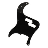 Pickguard Negro De 3 Capas Para Precision Bass Pb