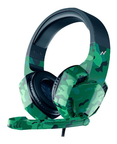 Auriculares Gamer Con Microfono Camuflado Noga St-238