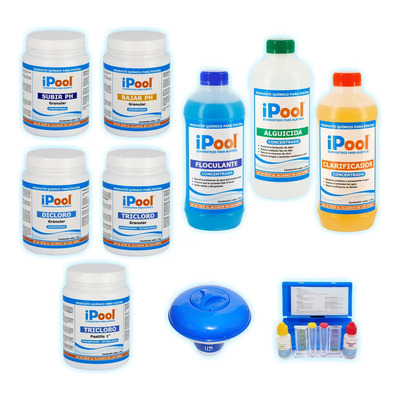 Super Kit Para Sanitizar, Limpieza, Albercas Intex, Bestway | MercadoLibre