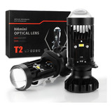 Kit Led H4 Mini Projetor Canhão 6500k 90w 20.000 Lumens