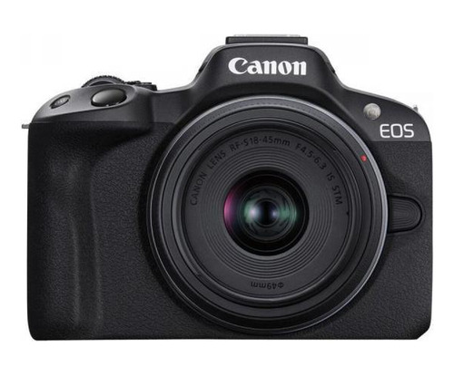 Câmera Canon Eos R50 Mirrorless Com Lente 18-45mm