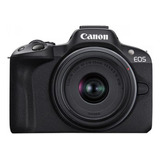 Câmera Canon Eos R50 Mirrorless Com Lente 18-45mm