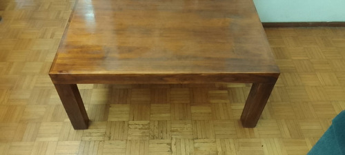 Mesa Ratona Madera Barnizada Excelente Estado 