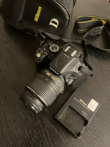 Camara Profesional Nikon D5200 + Lente  18-55mm + Accesorios