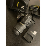 Camara Profesional Nikon D5200 + Lente  18-55mm + Accesorios