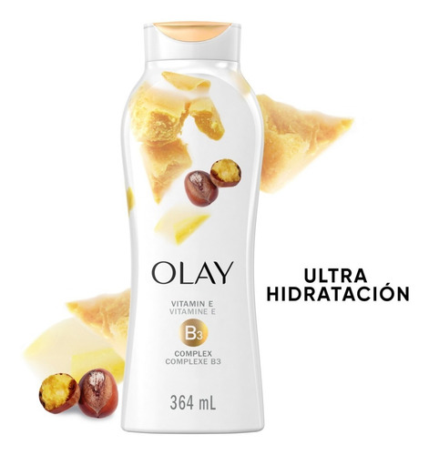 Jabón Líquido Olay Con Manteca De Karité 364 Ml