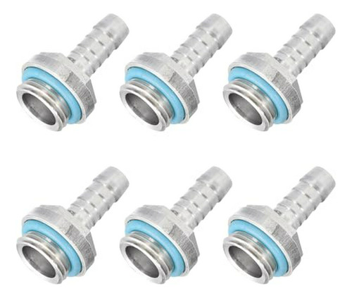 Adaptadores De Manguera Meccanixity G1/4 X 7mm Para Sistema 