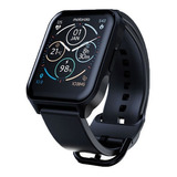 Smartwatch Motorola W70 1.69 Reloj 43mm Ip67 Gps Sp02 Black Caja Negro Malla Negro Bisel Negro Diseño De La Malla Liso