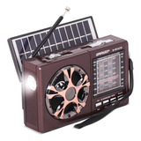 Rádio Retro Vintage Portátil Antigo Am Fm Sw Mp3 Usb Bateria