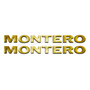 Emblema Relieve Montero Dakar El Par Mitsubishi Colt