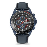 Reloj Swiss Military Smwgc2102291 Para Hombre Cronografo Color De La Malla Azul Color Del Bisel Negro Color Del Fondo Negro