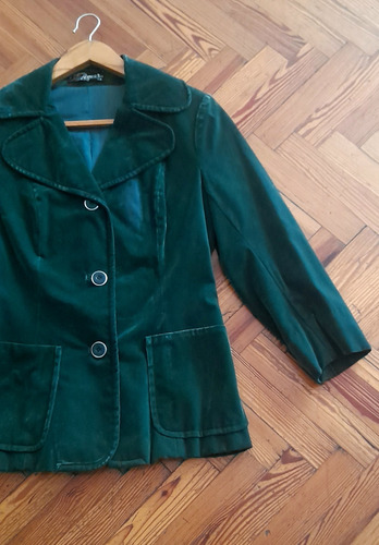 Blazer De Invierno Verde Vintage 